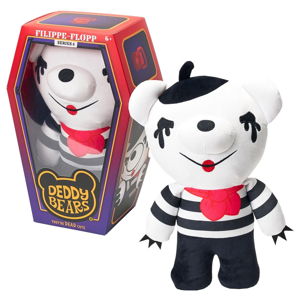 Deddy Bear Hank im Plüschsarg, Serie 4, 30 cm – Flippe-Flop