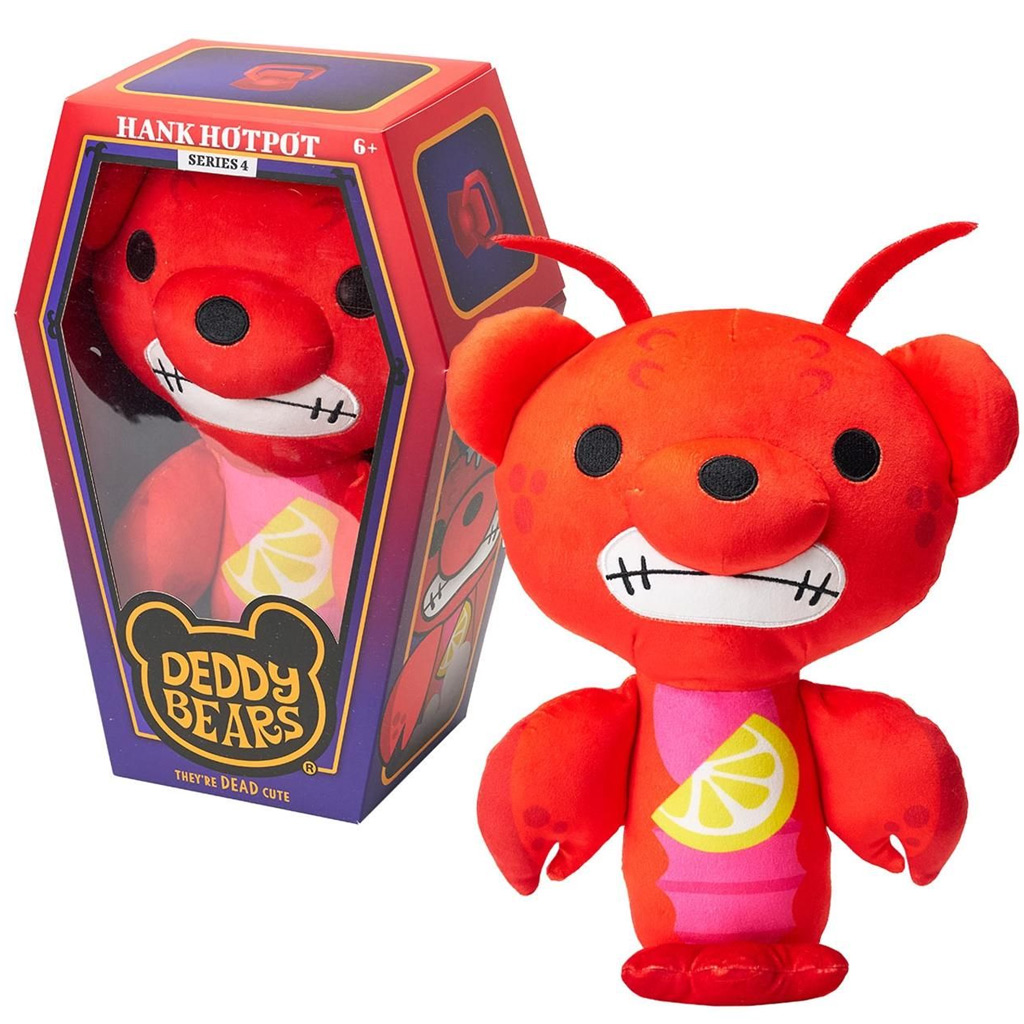 Deddy Bear Hank im Plüschsarg, Serie 4, 30 cm – Hank Hotpot