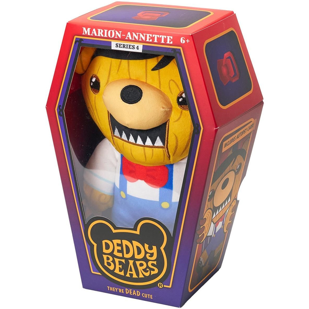 Deddy Bear Hank im Plüschsarg, Serie 4, 30 cm – Marion-Annette kép 2