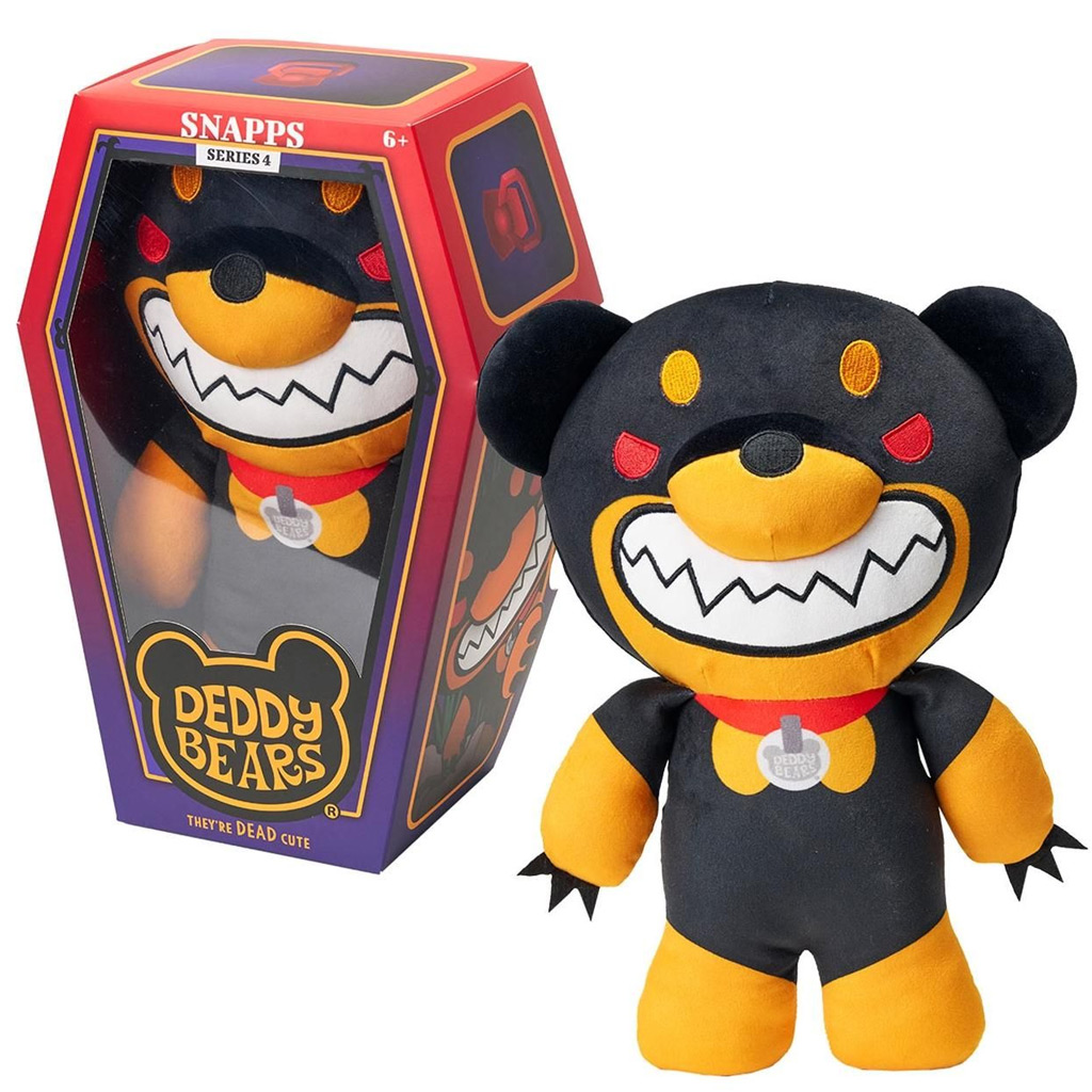 Deddy Bear Hank im Plüschsarg, Serie 4, 30 cm – Snappers