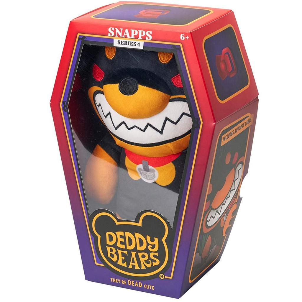 Deddy Bear Hank im Plüschsarg, Serie 4, 30 cm – Snappers kép 3