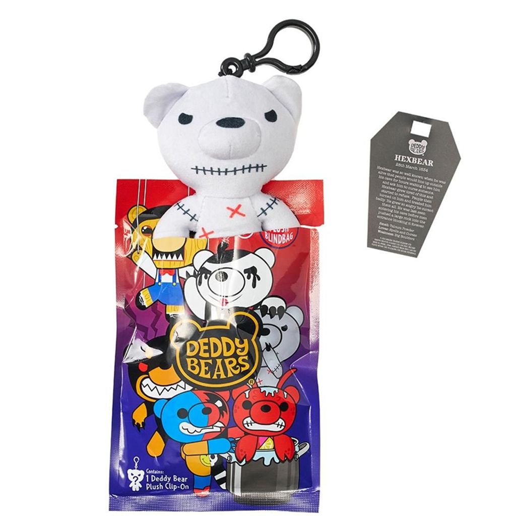 Deddy Bear Überraschungs-Clip-on-Plüschtier, Serie 4 – verschiedene Ausführungen kép 2