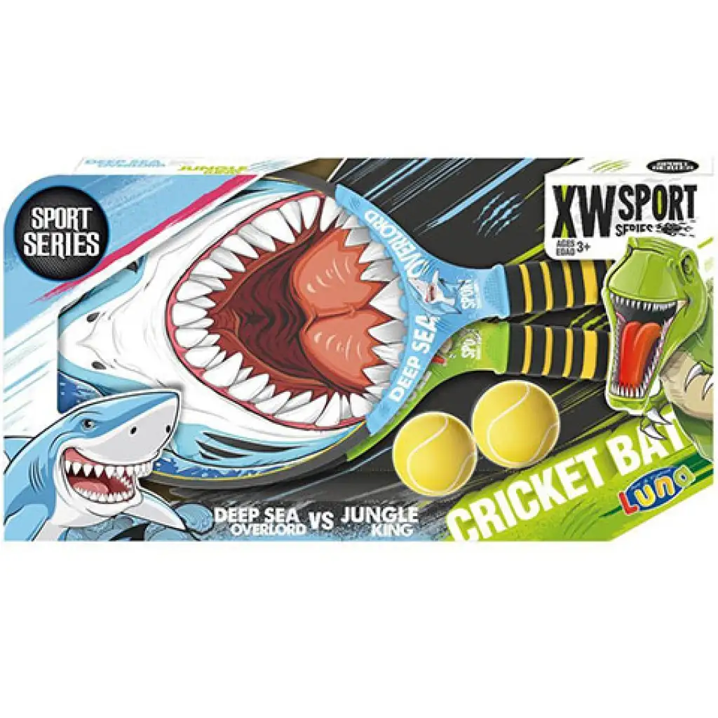 Deep Sea Overlord vs Jungle King Tennisset mit zwei Bällen