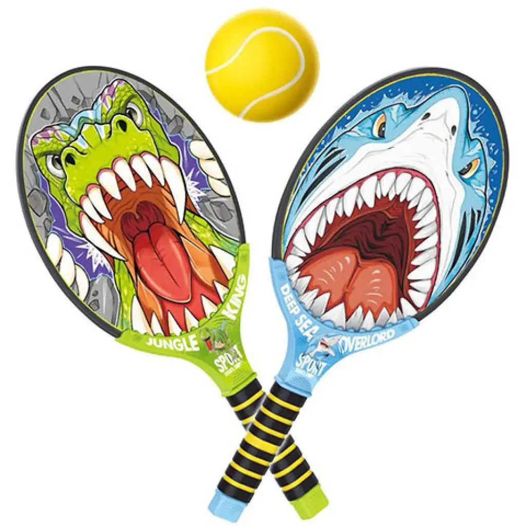 Deep Sea Overlord vs Jungle King Tennisset mit zwei Bällen kép 2