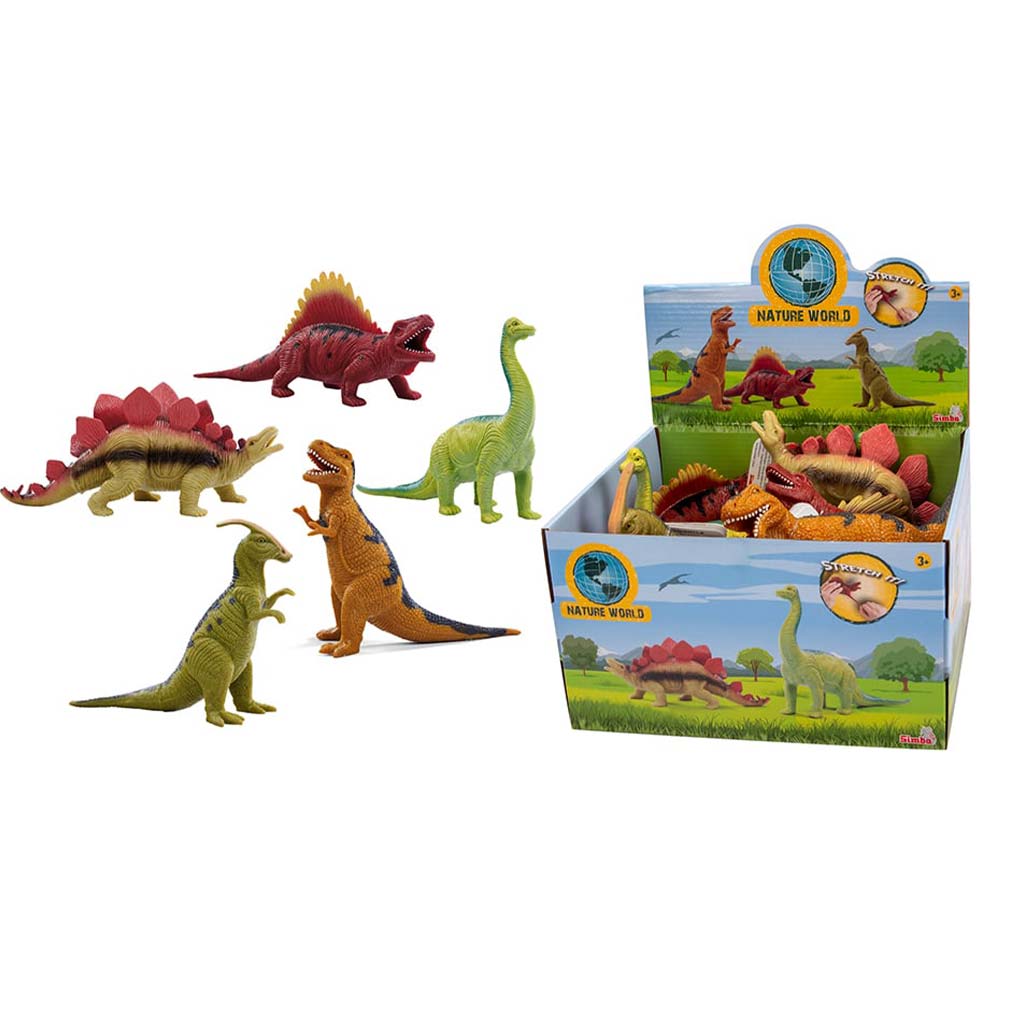 Dehnbare Dinosaurierfiguren, verschiedene Ausführungen, 1 Stück – Simba Toys