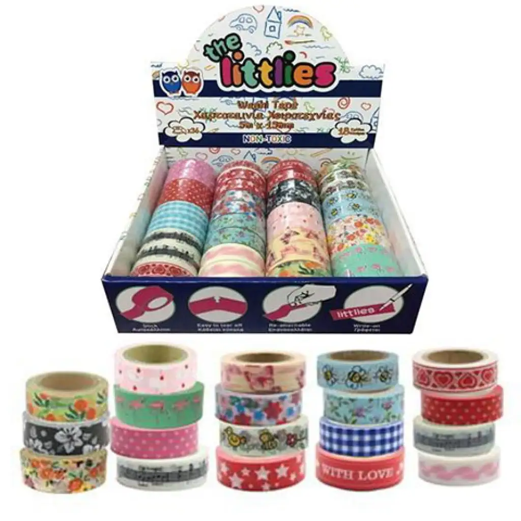 Dekorationsband 15mm x 5m in verschiedenen Ausführungen 1 Stück