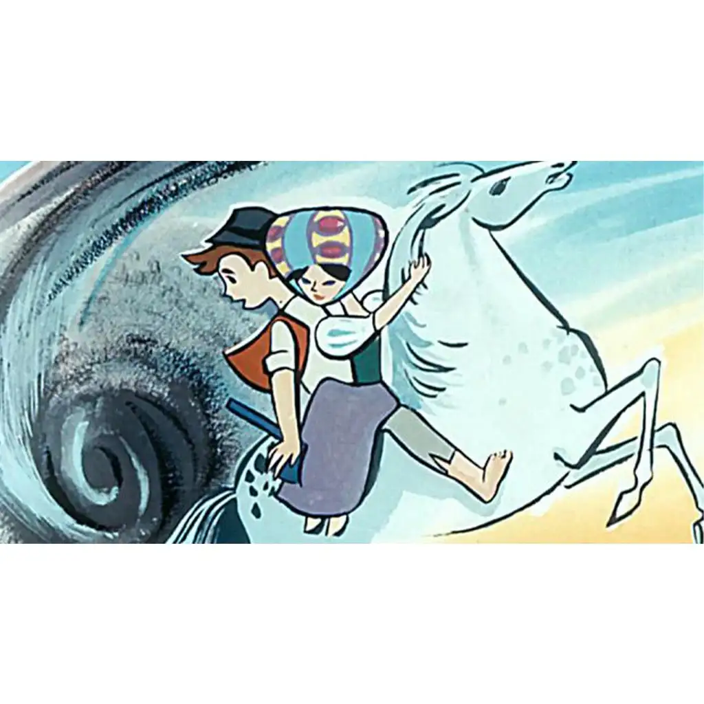 Der Diafilm vom Baum, der bis zum Himmel reicht.