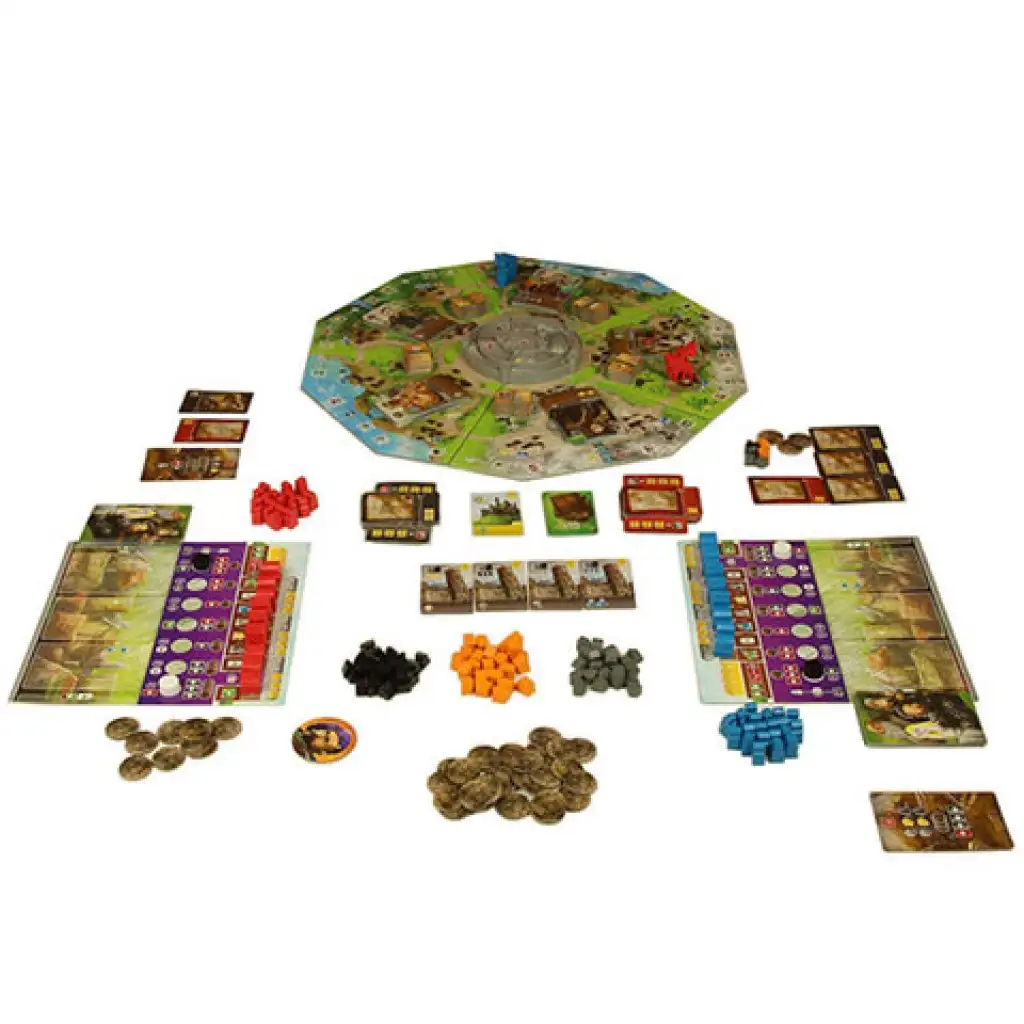 Die Burggrafen des Westfrankenreichs Brettspiel kép 2