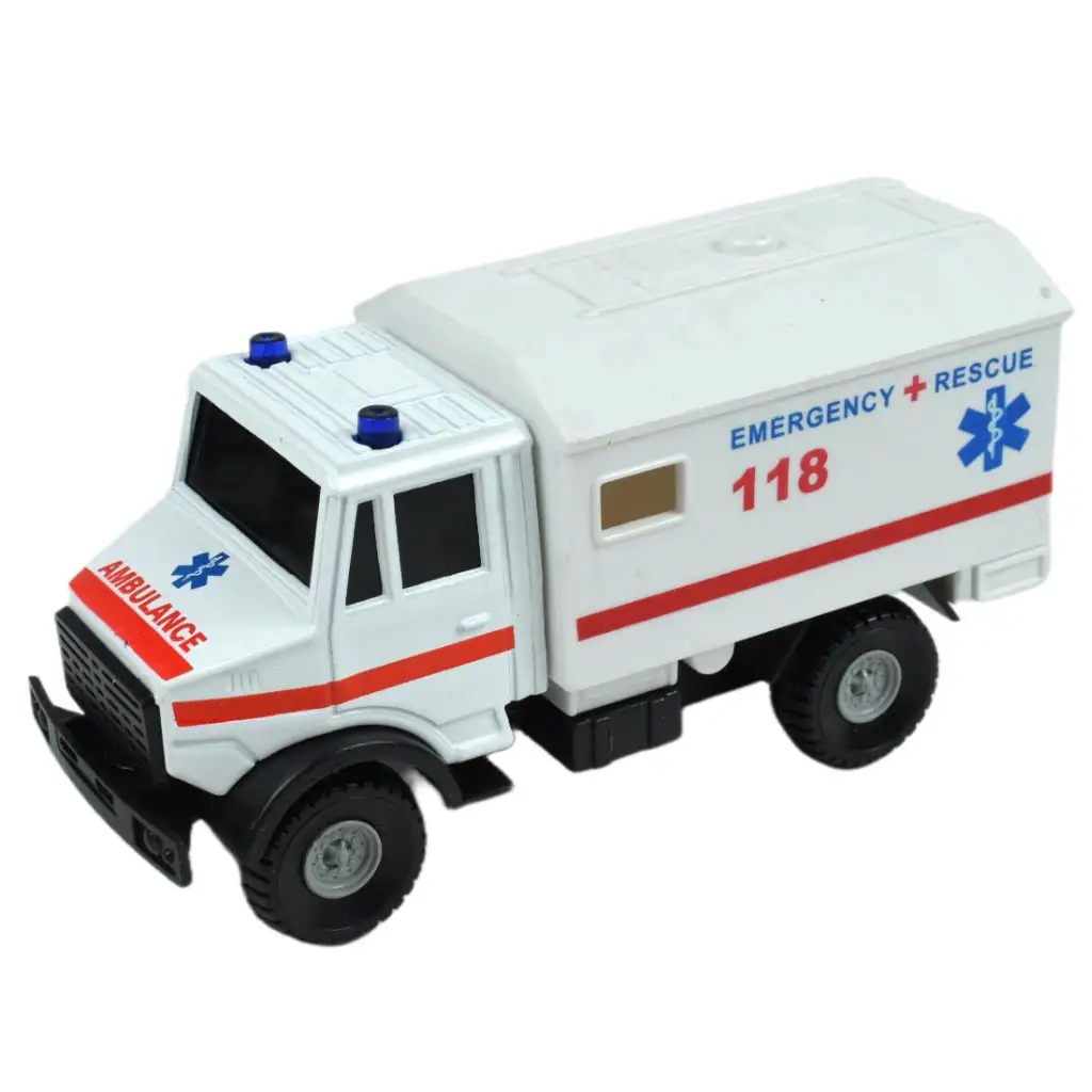 Die-Cast: Riesiges Polizeiauto-Set mit Zubehör kép 6