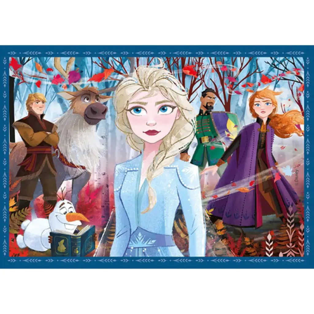Die Eiskönigin 2. 4-in-1 Puzzle - Clementoni kép 2