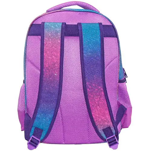 Die Eiskönigin 2 dreifach unterteilte Schultasche, Rucksack 32x18x43cm kép 2