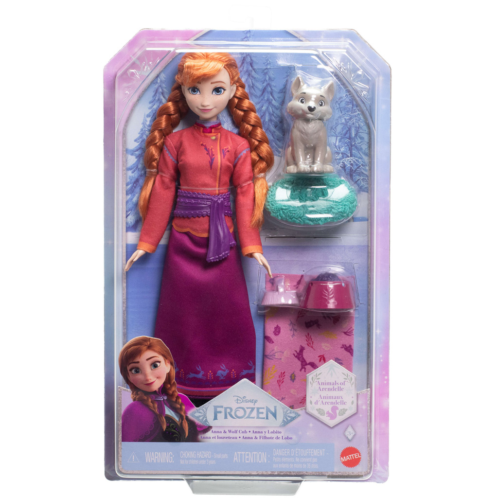 Die Eiskönigin: Anna und das kleine Polarfüchschen Spielset – Mattel