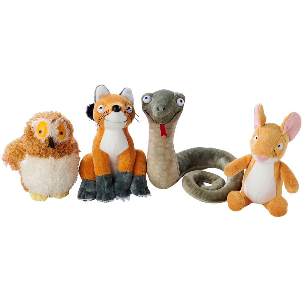 Die Freunde vom Grüffelo Plüschfiguren, 18 cm, verschiedene Ausführungen, 1 Stück – Simba Toys
