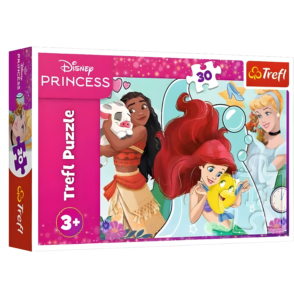 Die zauberhafte Welt der Disney-Prinzessinnen 30-teiliges Puzzle – Trefl