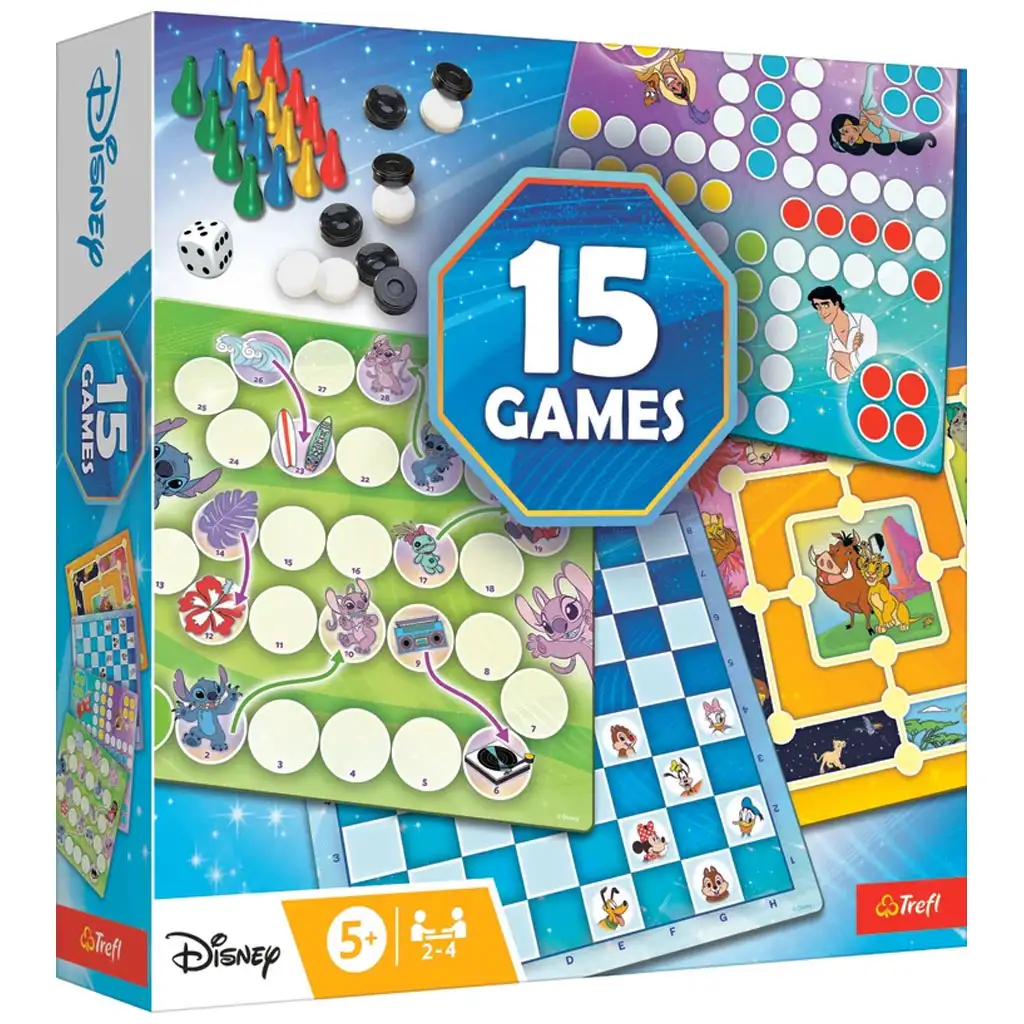 Disney: 15-in-1 Spielesammlung - Trefl kép 1