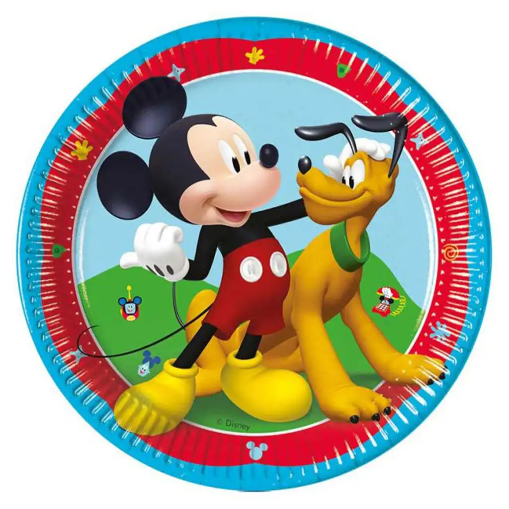 Disney+Mickey Maus 8er-Papierteller-Set 20cm