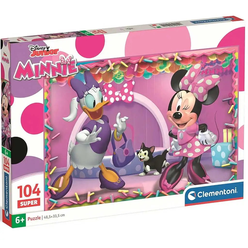 Disney+Minnie Maus 104-teiliges Super Puzzle - Clementoni