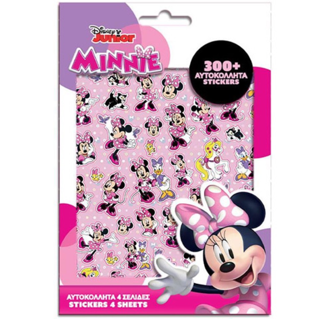 Disney: Minnie Maus 300-teiliger Aufklebersatz