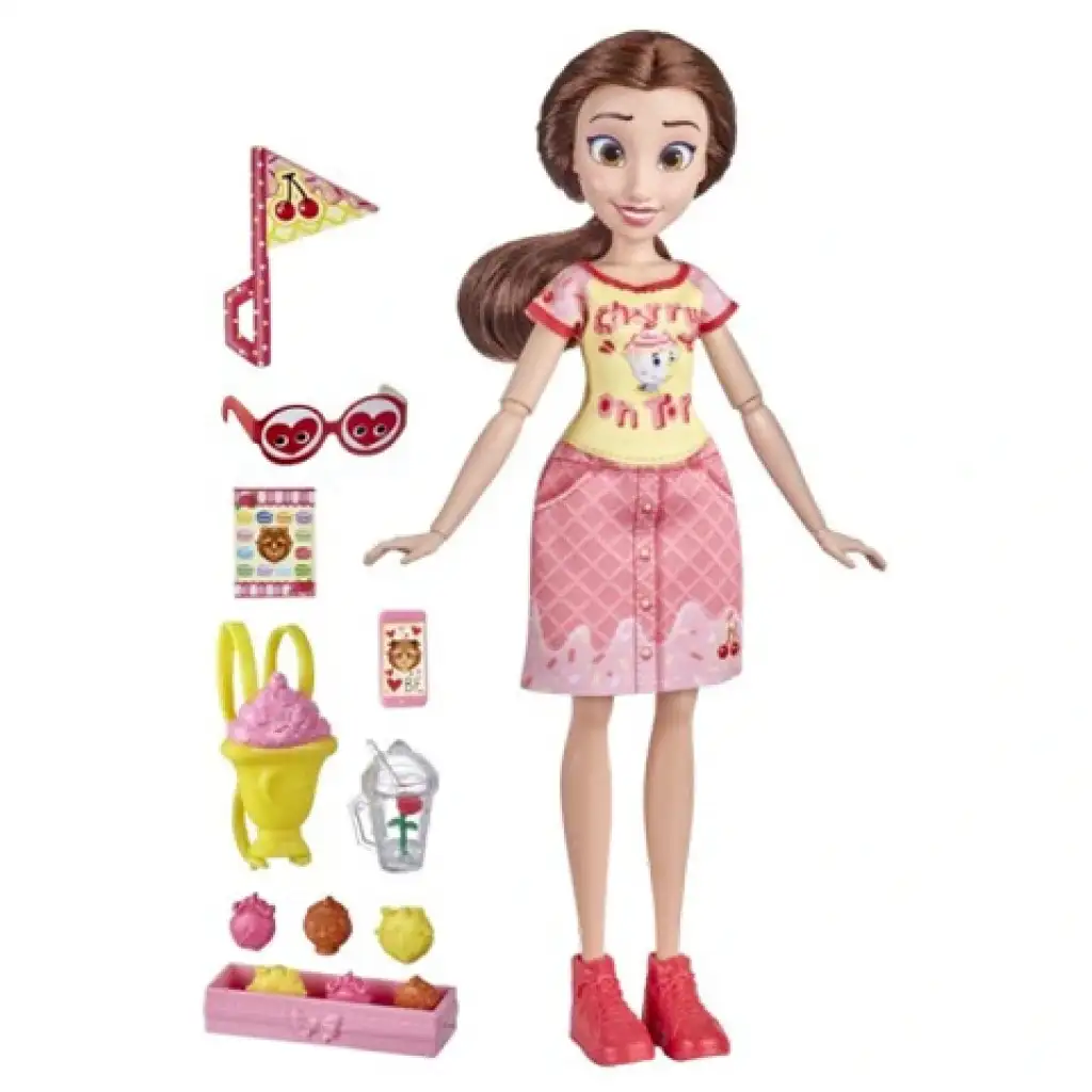 Disney Prinzessin: Bequeme Squad Belle im gemütlichen Outfit - Hasbro kép 2