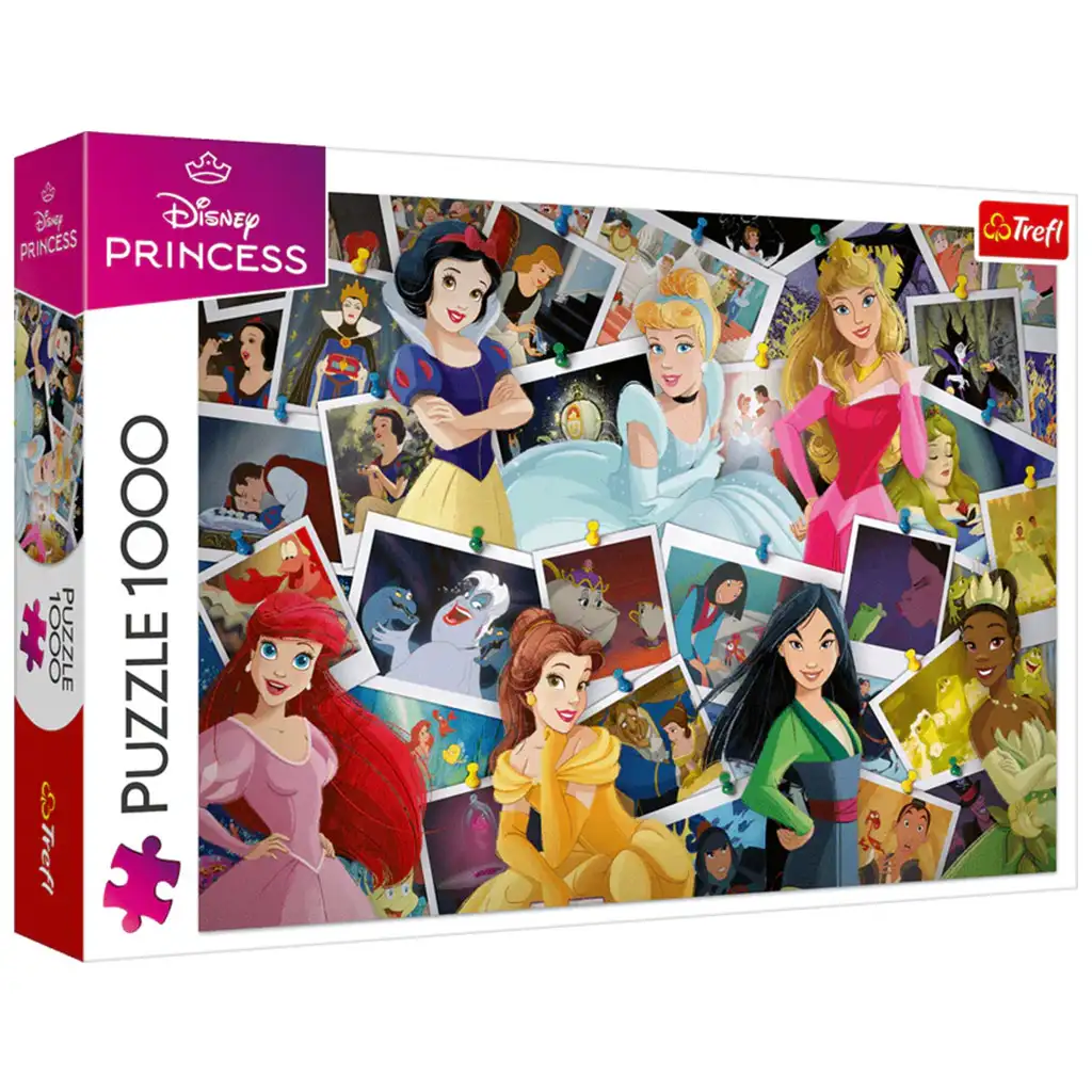 Disney Prinzessinnen Fotos 1000-teilige Puzzle - Trefl