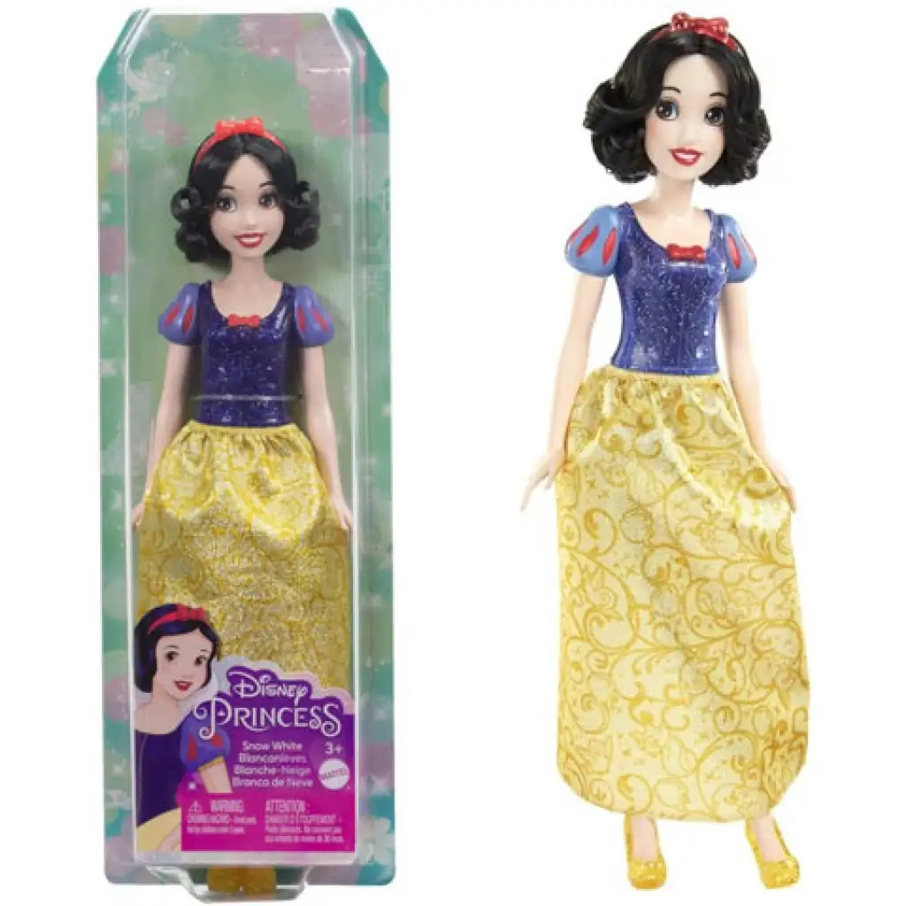 Disney Prinzessinnen: Glitzernde Schneewittchen Prinzessin Puppe - Mattel
