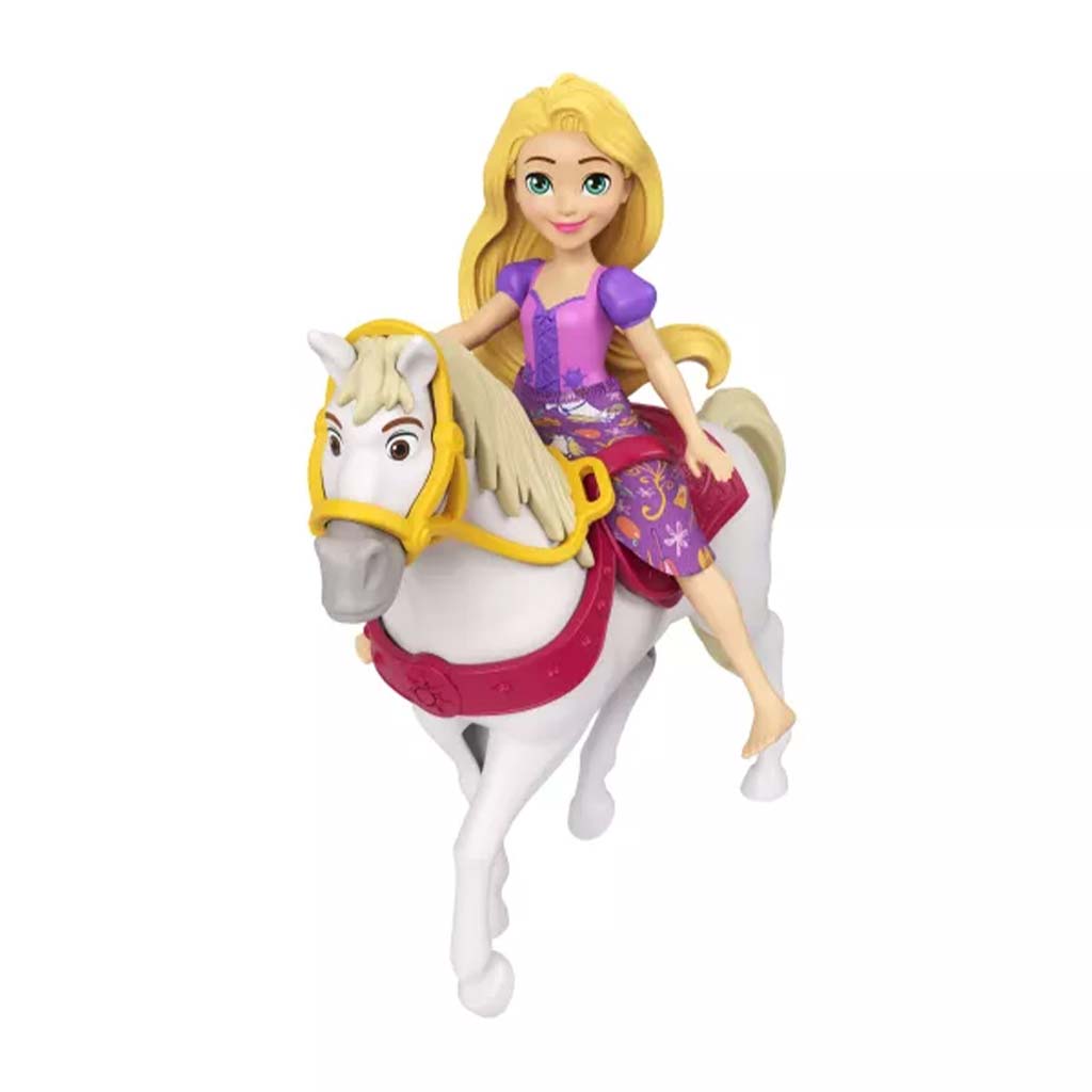 Disney Prinzessinnen: Mini Rapunzel Prinzessin Königliche Reitschule – Mattel kép 2
