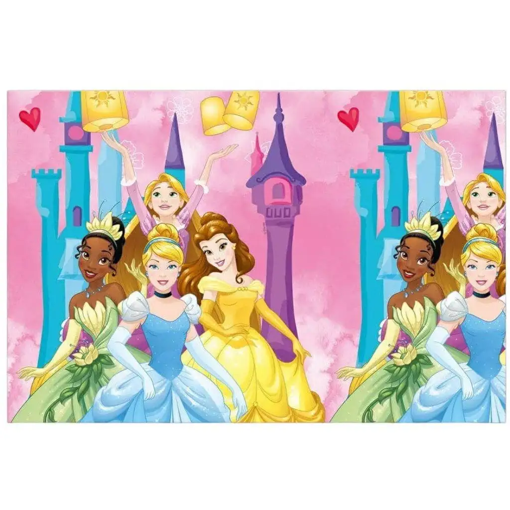 Disney+Prinzessinnen: Papiertischdecke 120x180cm