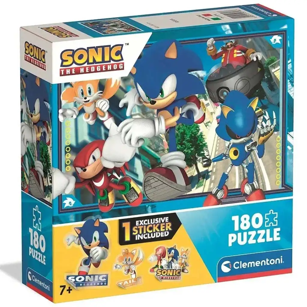 Disney Sonic 3 180-teilige Super-Puzzle - Clementoni