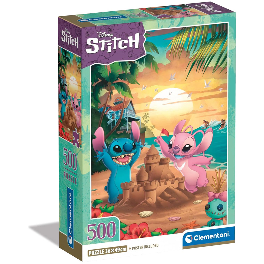 Disney+Stitch 500 Teile Puzzle - Clementoni