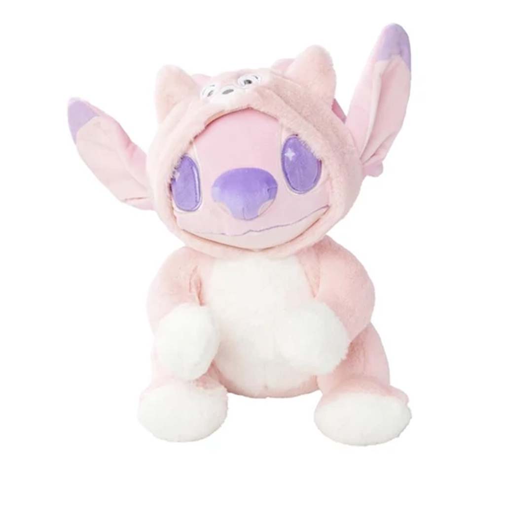 Disney Stitch Angel Plüschfigur im Fuchskostüm, 25 cm - Simba Toys