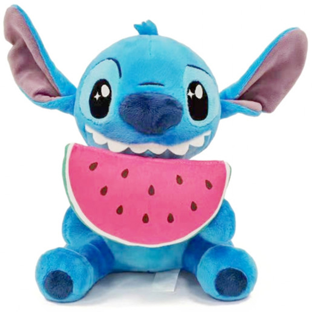 Disney: Stitch mit Wassermelone Plüschfigur 25 cm - Simba Toys