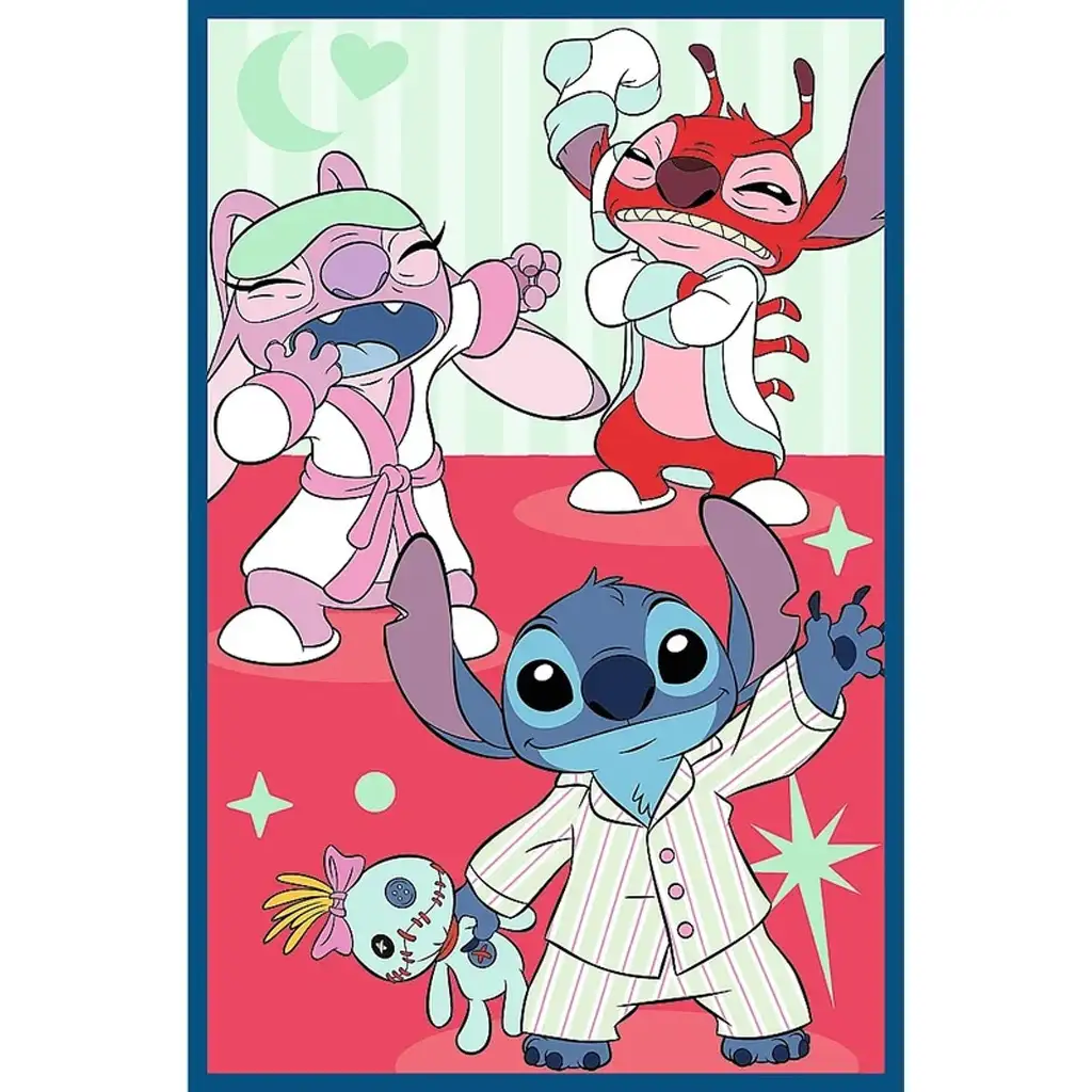 Disney: Stitchs Welt 3x80 Teile Puzzle - Trefl kép 3