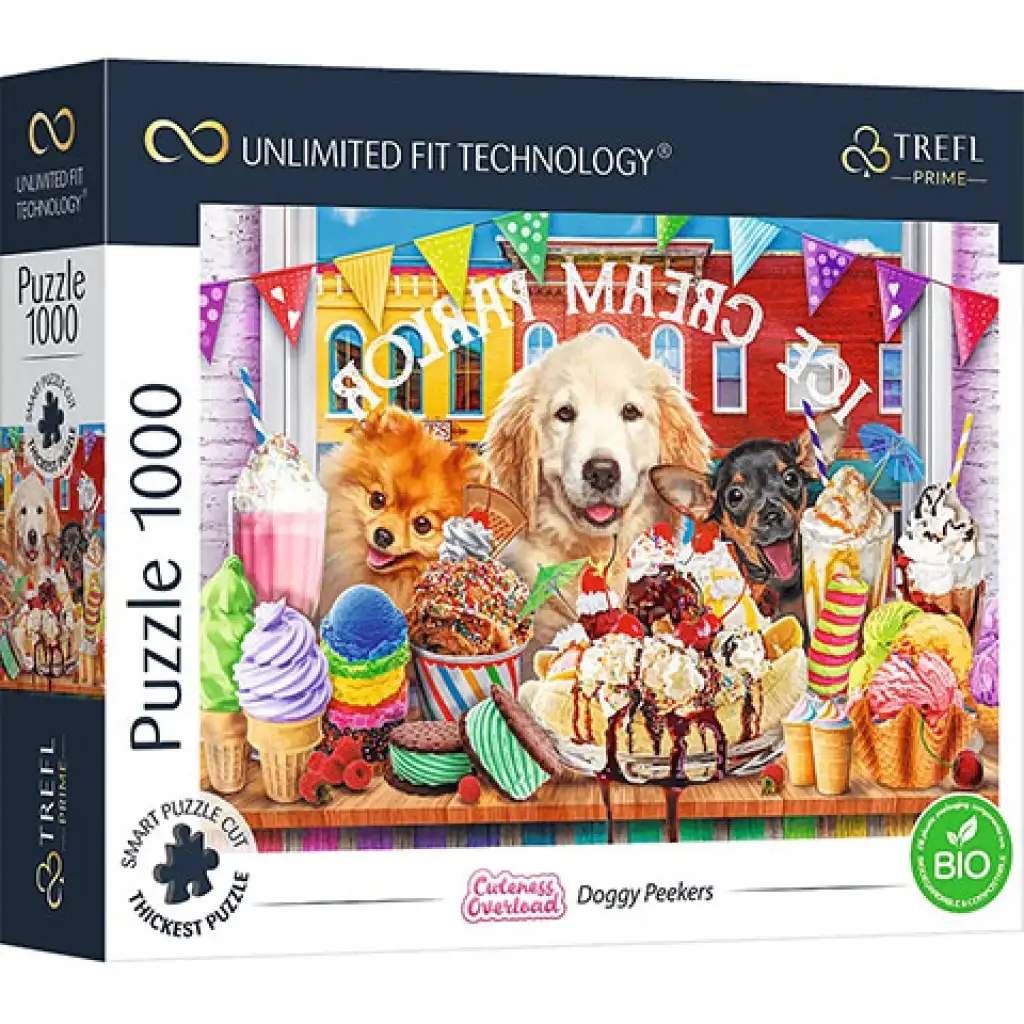 Doggy Peekers 1000 Teile UFT Puzzle - Trefl