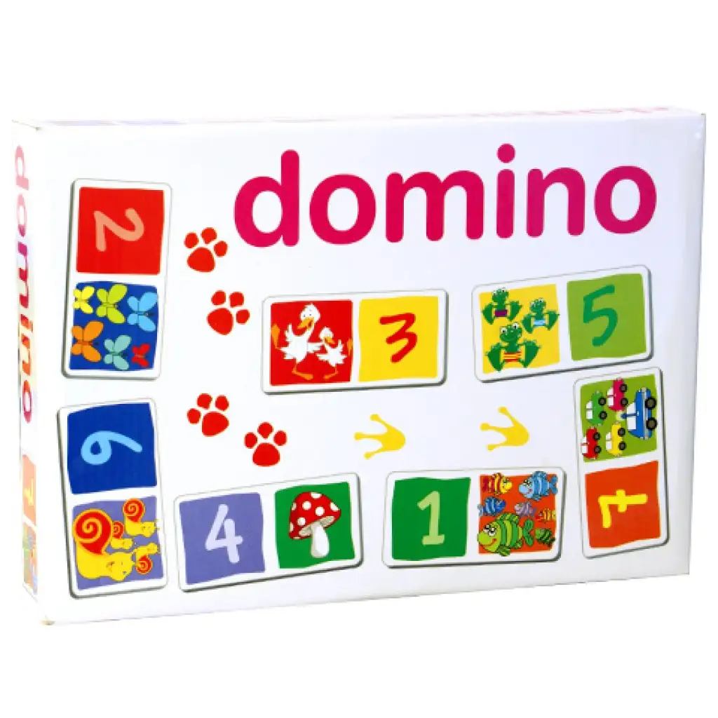 Dominospiel mit Zahlen