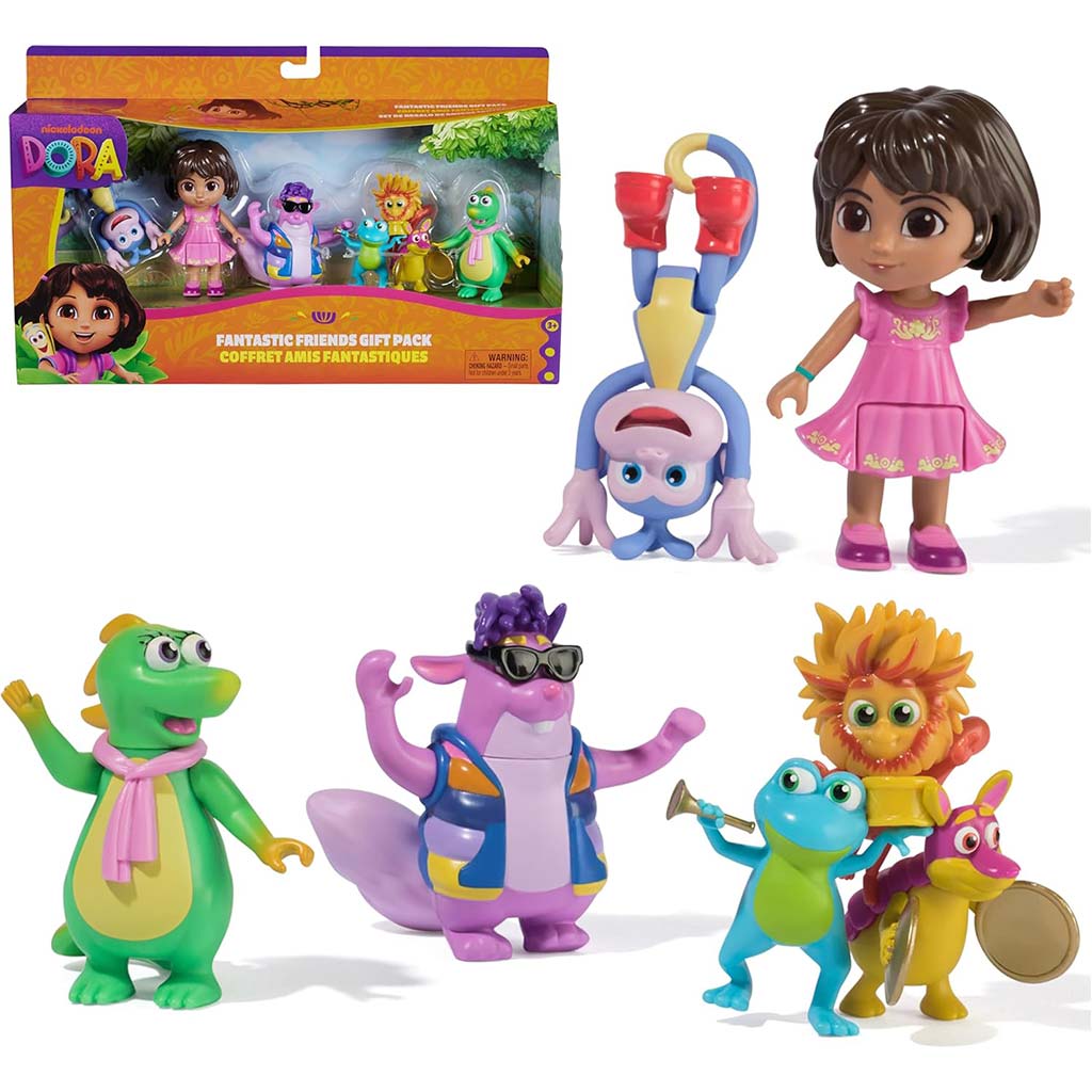 Dora die Entdeckerin - Figuren-Set - Fantastische Freunde - Spin Master kép 4