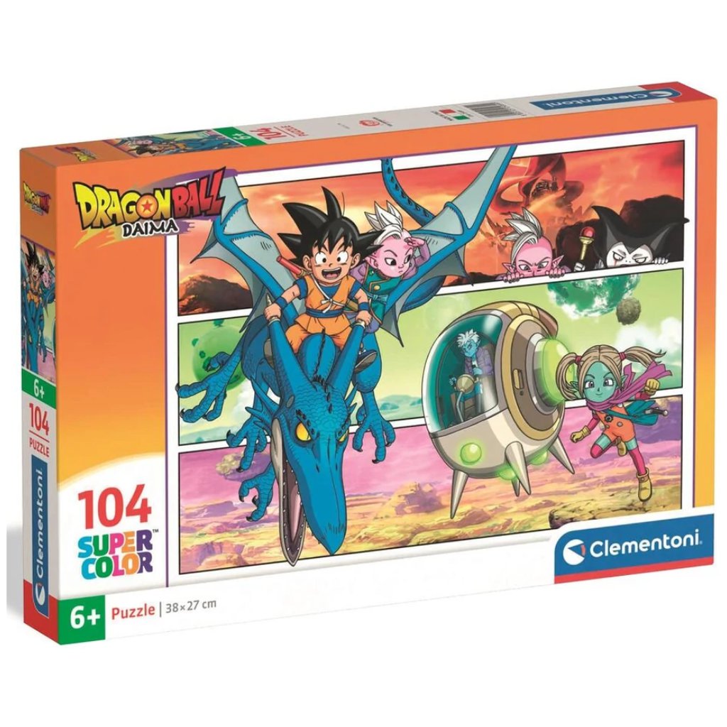Dragon Ball Daima Super Color Puzzle, 104-teilig - Clementoni