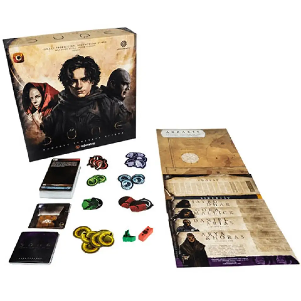 Dune: Geheimnisse im Sand Brettspiel kép 5