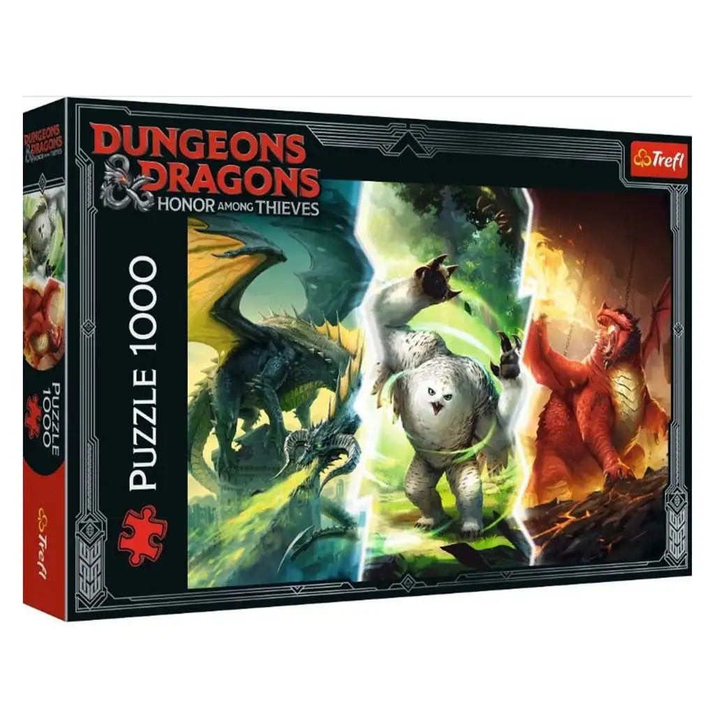 Dungeons & Dragons Legendäre Monster 1000-teilige Puzzle - Trefl