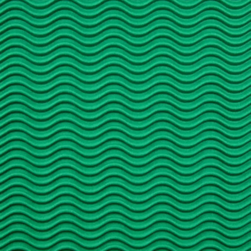 Dunkelgrüne Dekoration 3D-Wellpappe B2 50x70cm 1 Stück