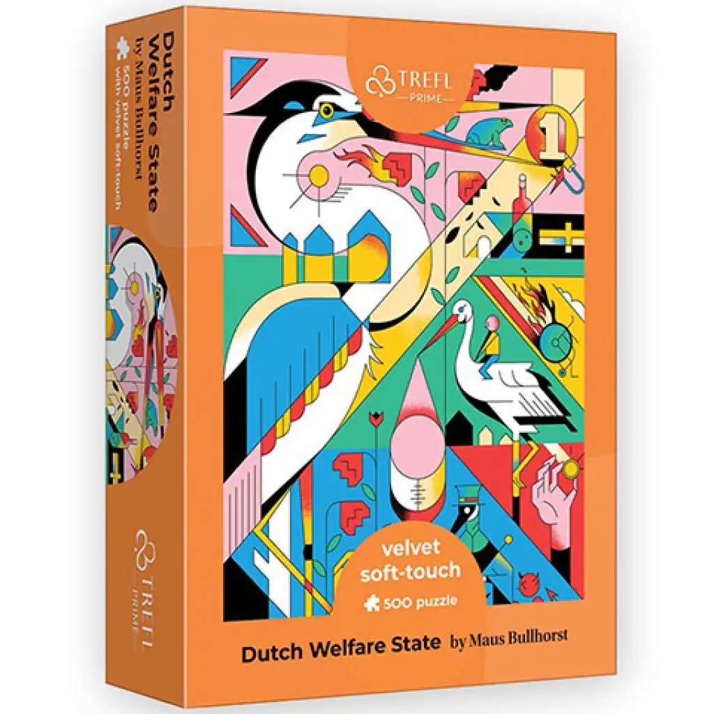 Dutch Welfare State samtweiche 500-teilige Puzzle - Trefl