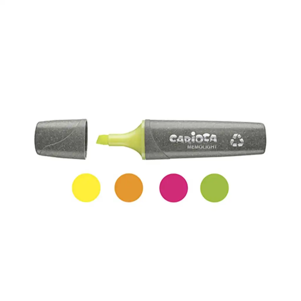 Eco Family Memolight 4er Textmarker-Set - Carioca kép 2