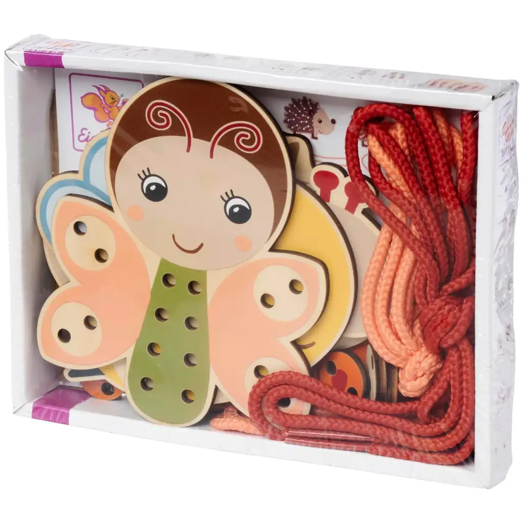 Eichhorn: Tierisches Fädelspiel - Simba Toys