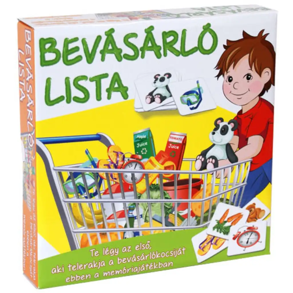 Einkaufsliste Gesellschaftsspiel - D-Toys