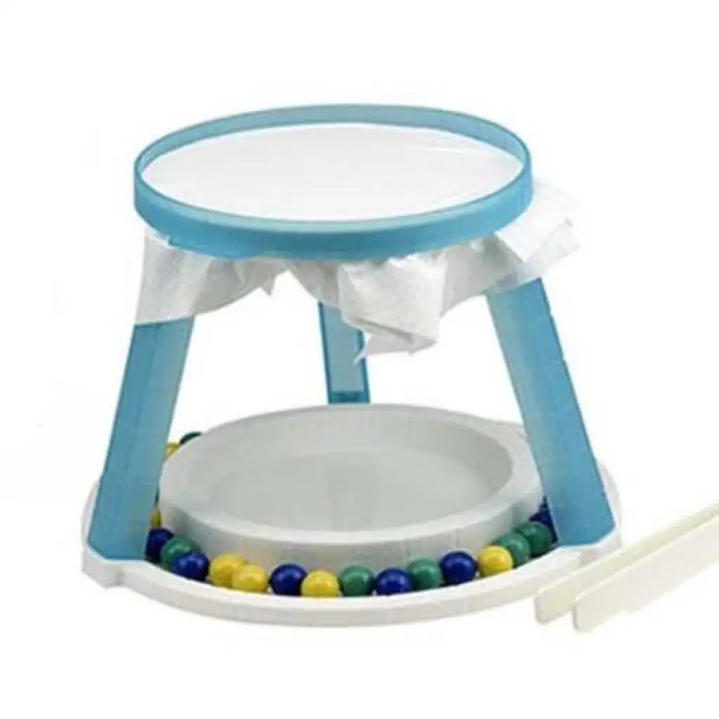 Eisgeschicklichkeitsspiel mit bunten Kugeln kép 3