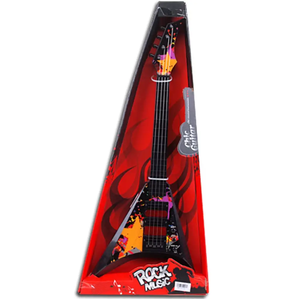 Elektrische Gitarre mit Licht- und Klangeffekten