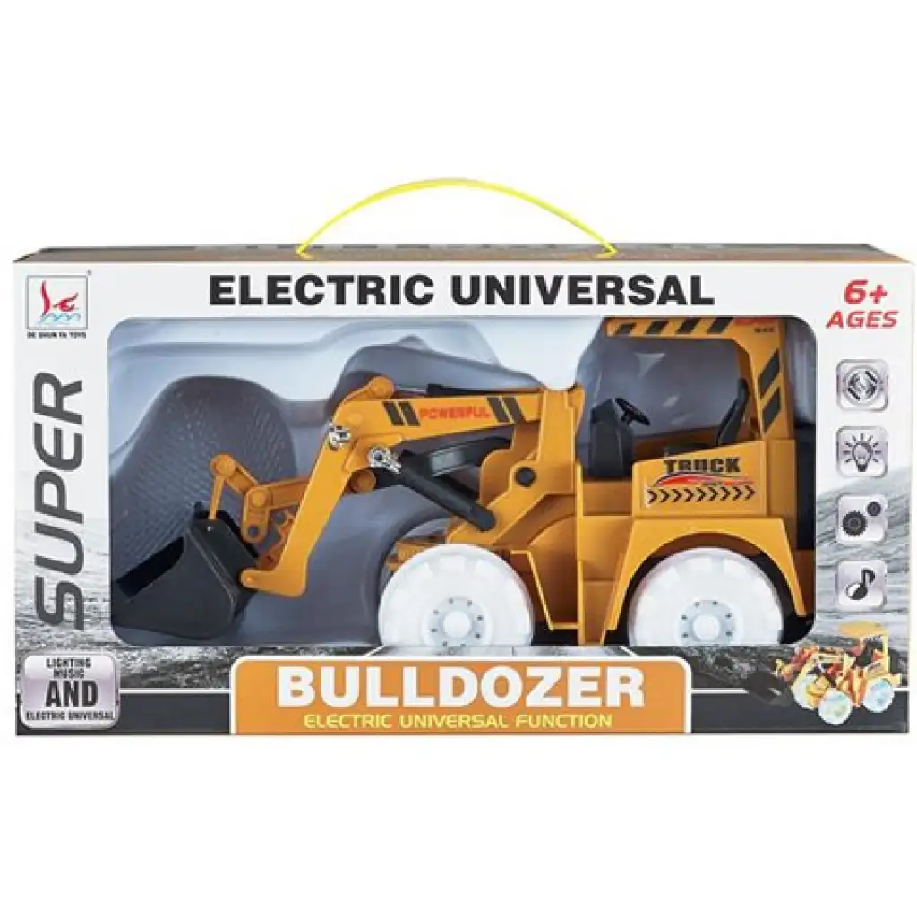 Elektrischer Frontlader mit Licht und Ton