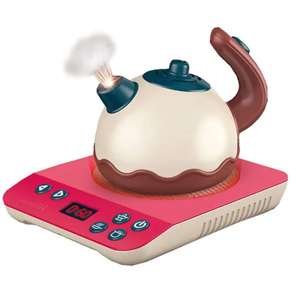 Elektrisches Kochfeld mit Teeset kép 2