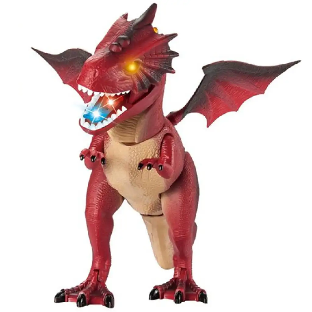 Elektronischer Spazierdrache mit Licht und Ton kép 2