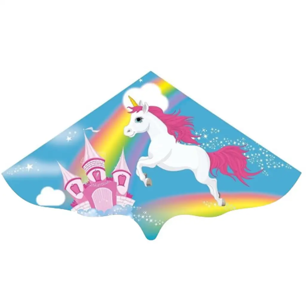 Emma ist eine Drachenfliegerin mit einem Einhorn. kép 1