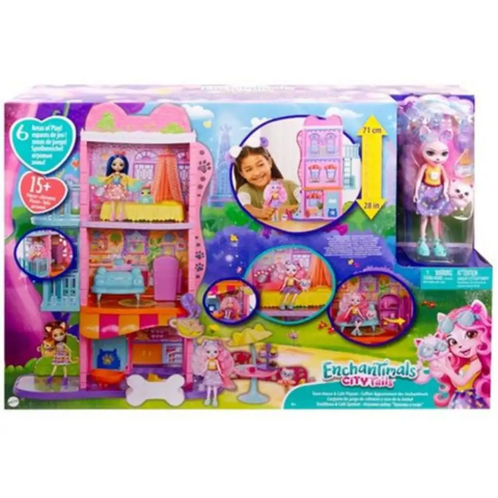 Enchantimals: Stadthochhaus Spielset - Mattel
